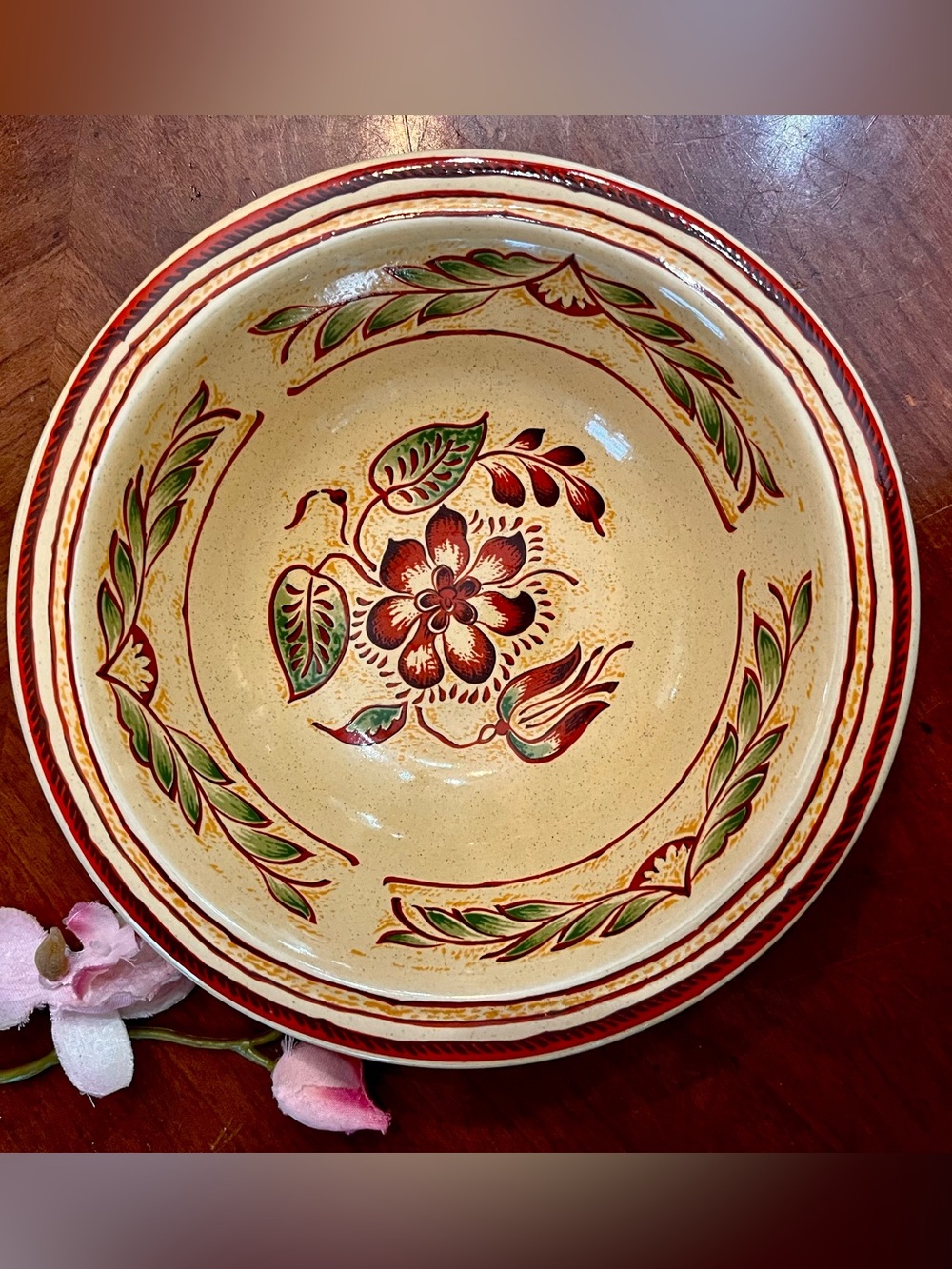 Georges Briard Set of 4 Vintage "American Folk Art" Bowls, Bucks County Soldier